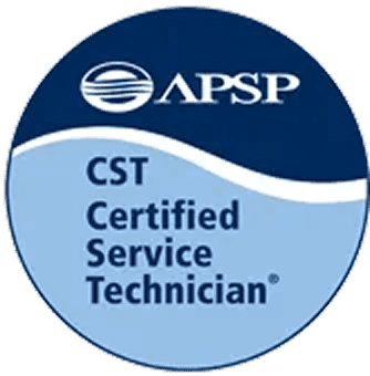 APSP Certified Service Technician badge